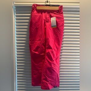 Girls’ size 10 pink ROXY ski pants (New with tags)